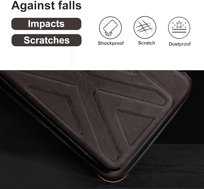 MOSISO Hard Shell Laptop Case for Men Women,15-15.6 inch Computer Bag Compatible with MacBook, HP, Dell, Lenovo, Asus, Notebook,16 inch Laptop Bag with Front Pocket & Shoulder Strap, Chestnut Brown