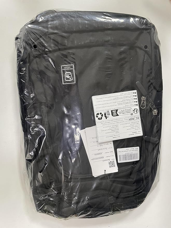 Work Backpack for Men Travel Laptop Backpack Water-Resistant 15.6 Inch Computer Backpack Business All Black