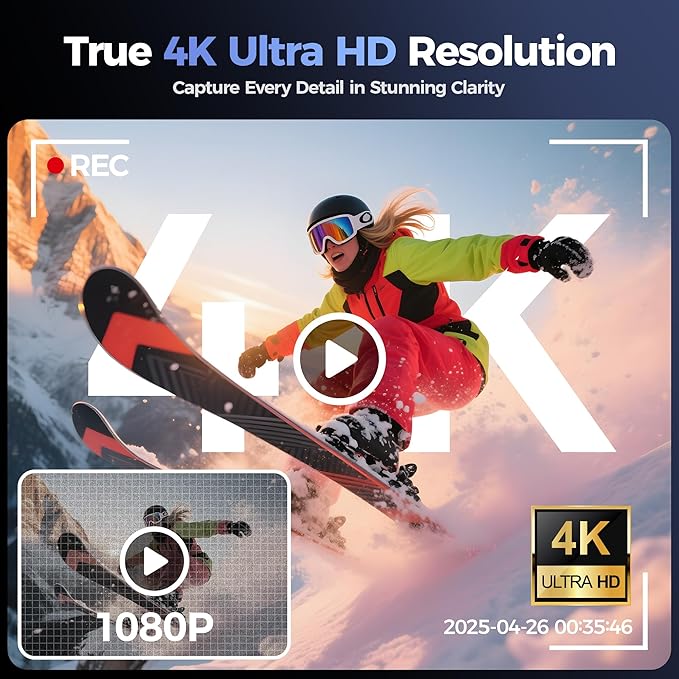 Digital Camera 4K for Photography Vlogging: 64MP Cameras for Video - 16X Zoom Photo Camera Gifts for Teens Ages 8-18 - 180°Flip Screen Compact Cámara - Point and Shoot Digital Cameras for YouTube