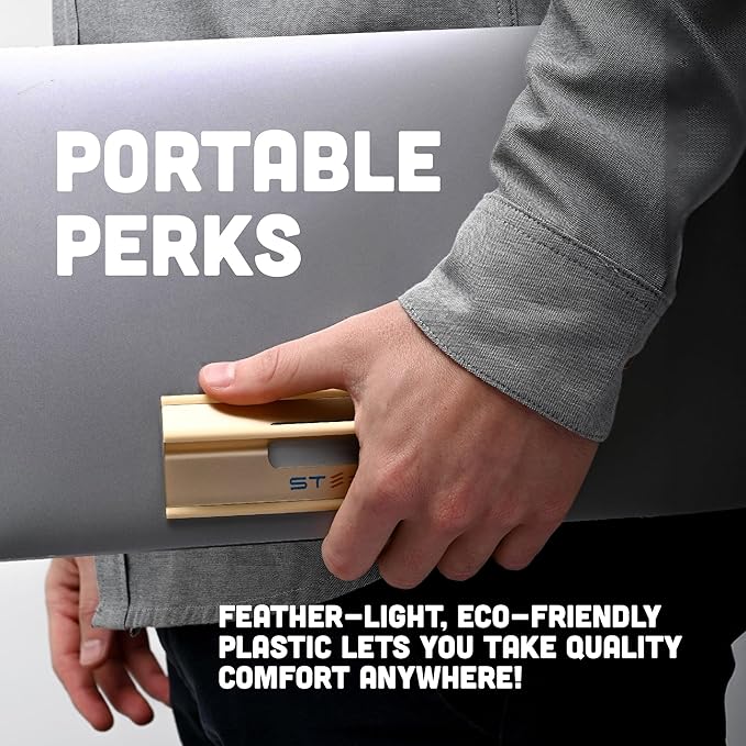 Steepy Adjustable Laptop Stand - 3 Height Computer Stand - Laptop Desk Riser