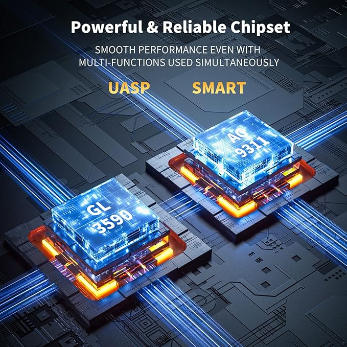 USB C to USB C Hub 10Gbps, 3 USB 3.2 Gen 2 Ports, 4K@60Hz HDMI, 100W PD, 2 USB 3.0 & SD/TF Card Reader, USBC Splitter Multiport Adapter for MacBook Pro/Air, iMac, iPad Pro(Not Support Type-C Monitor)