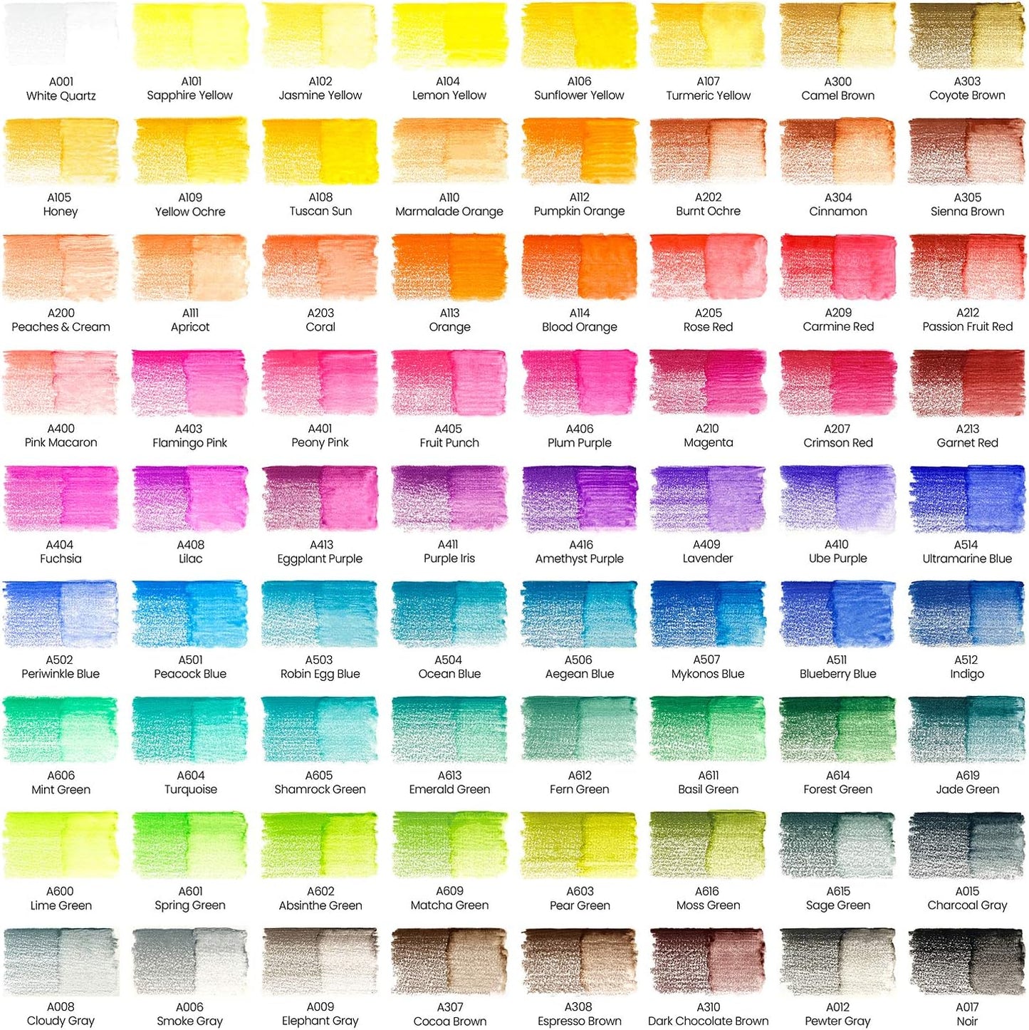 ARTEZA Colored Pencils, 72 Wax-Based Color Pencils, Vibrant Coloring Pencils in Tin Box for Adults, Professional Art Supplies