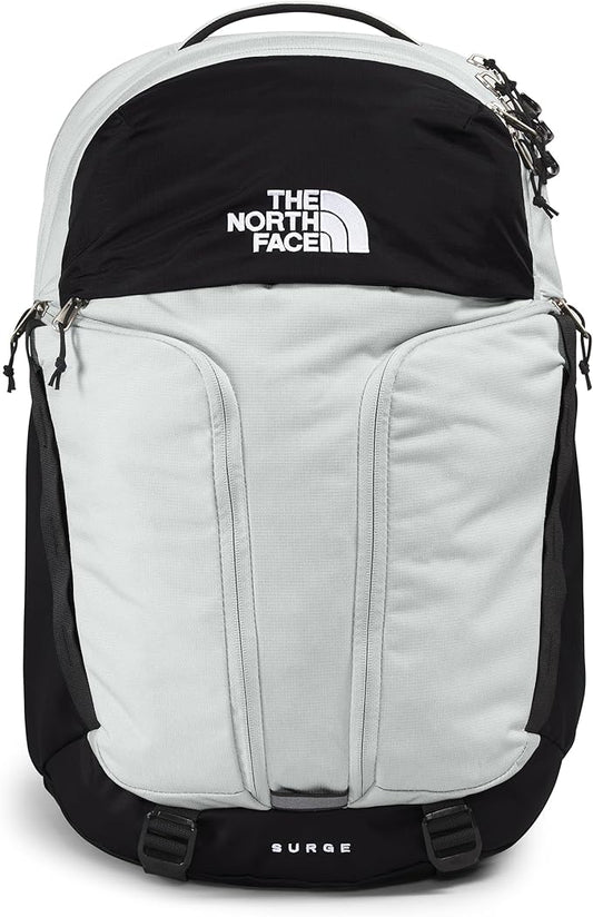 The North Face Surge Commuter Laptop Backpack, Tin Grey Dark Heather/TNF Black-NPF, One Size