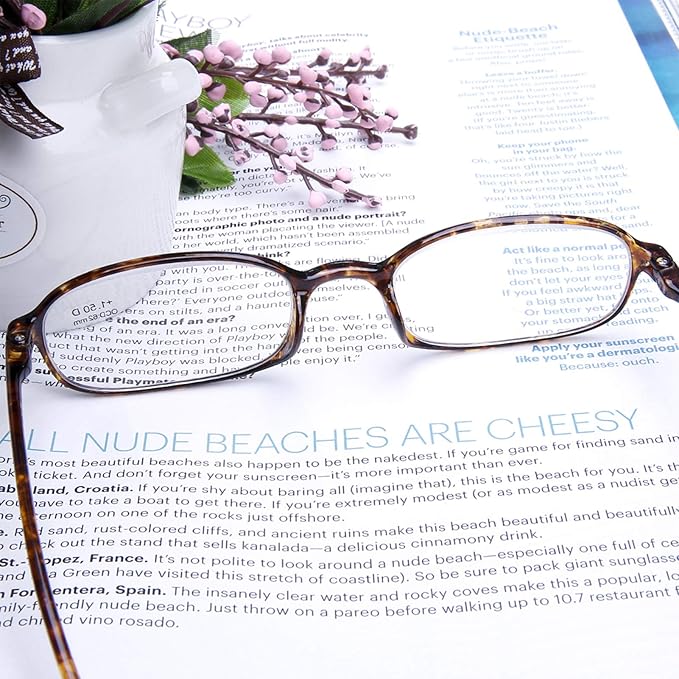 AQWANO 2 Pack Blue Light Blocking Computer Reading Glasses UV Protection Flexible TR90 Frame Lightweight Readers Glasses for Women Men +2.25