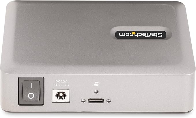 StarTech.com 7-Port USB-C Hub - 5X USB-A/2x USB-C - Self-Powered w/65W Power Supply - USB 3.1 10Gbps - Desktop/Laptop USB Hub w/3ft USB-IF Certified Locking Cable - USB C Splitter, TAA