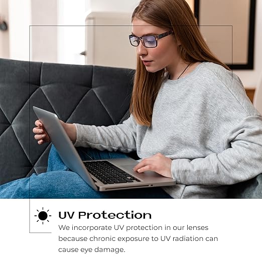 Readerest 1.75 Blue Light Reading Glasses - Lightweight Computer Glasses - Eye Strain, UV Glare Protection (Bourbon+Tortoise)