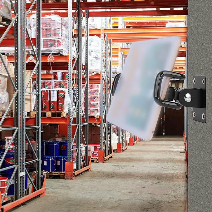 Lockable Tablet Wall Mount, Anti-Theft Tablet Holder for Shopping Malls for 7"-12.9", for Shopping Malls, Offices, Exhibition Halls, Conference Rooms