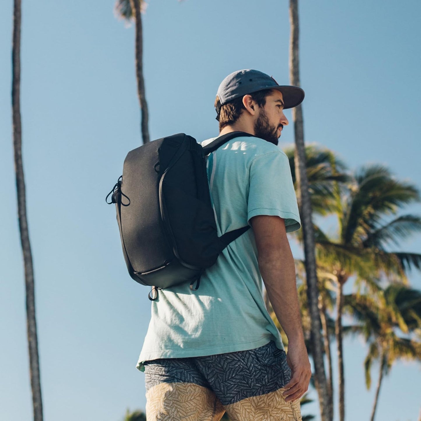 Peak Design Everyday Backpack Zip 20L, Black, 270-Degree Zip, Dual Side Pockets, FlexFold Dividers, Fits 15" Laptop, For Camera Carry, Daily Commutes or Travel, Versatile Backpack for Men and Women