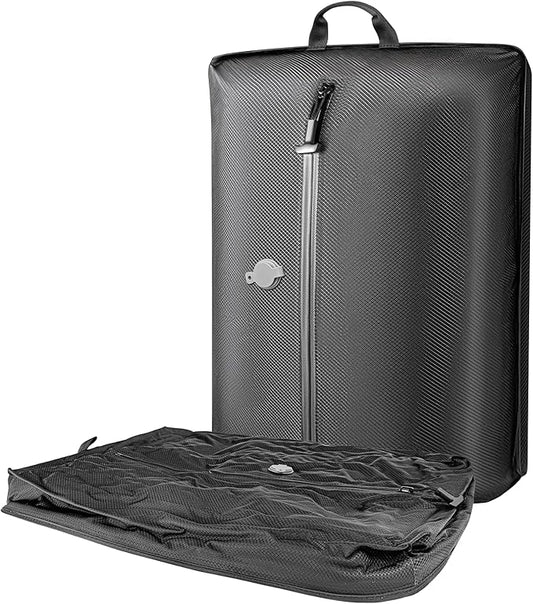 Luvan Travel Vacuum Bags for Luggage, Reusable Space Saver 33L Compression Clothing Packing Storage Organizer Cube for Carry On Suitcases and Backpack, IP67 Waterproof (1PC No Pump)