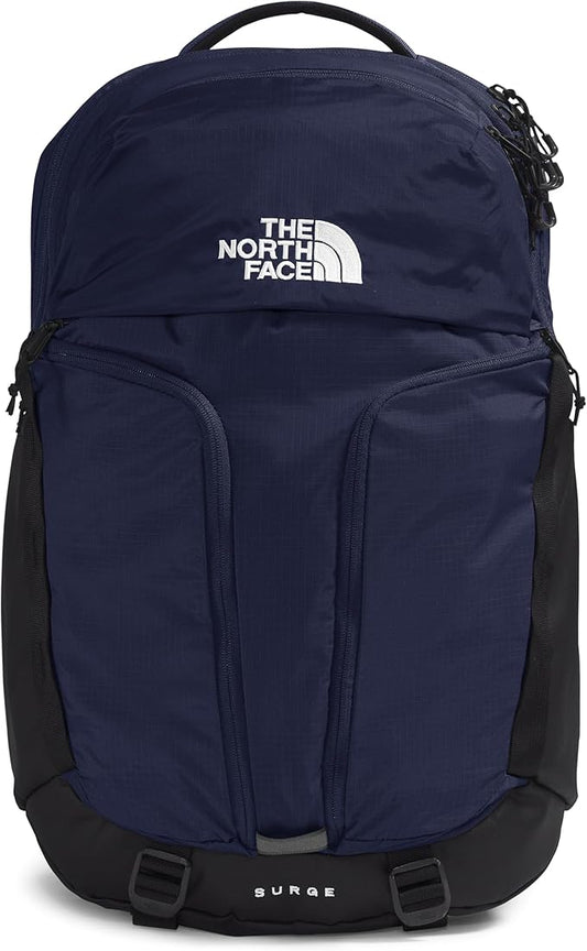THE NORTH FACE Surge Commuter Laptop Backpack | Daypack with Water Repellent Finish, 16" Laptop Sleeve, Reflective Details, TNF Navy/TNF Black-NPF, One Size