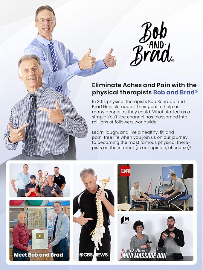 BOB AND BRAD Q2 Mini Massage Gun, Pocket-Sized Deep Tissue Massager Gun, Portable Percussion Muscle Massager Gun, Ultra Small & Quiet Muscle Massage Gun with Carry Case -Green