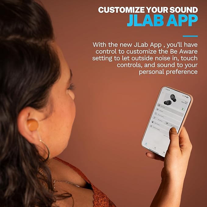 JLab JBuds Mini Tones True Wireless Bluetooth Earbuds + Charging Case, (7572 W), IP55 Sweat and Dust Proof, Bluetooth Multipoint, Be Aware Audio, 3 EQ Sound Settings, Crystal Clear Calls