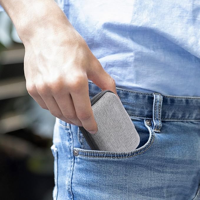 Electronic Travel Bag | Cable Organizer Solid Color Electronic Organizer,Travel Digital Accessories Storage Bag Waterproof Bags for Keeping Tech Cables