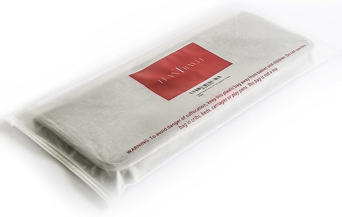 LeanTravel Tie Case Organizer for Travel with Storage Bag for Cufflinks, Color Grey