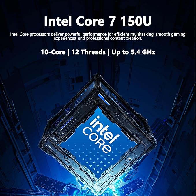 HP OmniBook 5 Flip 2-in-1 Laptop | 14" WUXGA IPS Touchscreen | 10-Core Intel Core 7 150U | 16GB DDR5 2TB SSD | Backlit Keyboard Wi-Fi6E 5MP IR Privacy Camera Win 11 w/DLCA Accessory