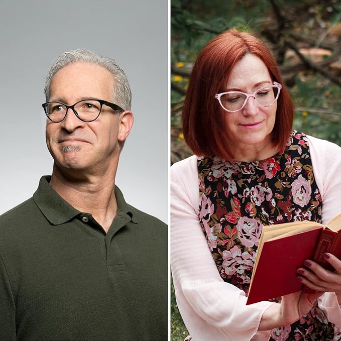 Przene 4 Pack Blue Light Blocking Reading Glasses,Readers for Women and Men with Spring Hinge