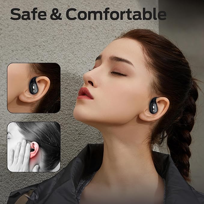 Monster Open Ear AC210 Headphones, Wireless Headphones Bluetooth 5.4 Earphones Stereo Sound,32H Playtime, HD Clear Calls,Fast Charging Touch Control, IPX5 Waterproof Open Ear Earbuds