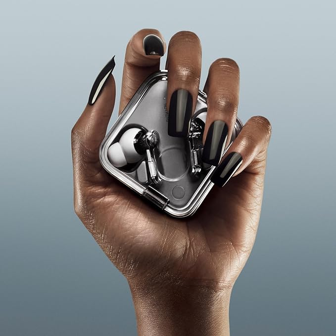 Nothing Ear (3) Wireless Earbuds Super Mic 45dB Hybrid Active Noise Cancelling Bluetooth Headphones Hi-Res 6 Mics, 12mm Dynamic Bass Boost, Dual Connect ANC Sport Ear Buds for iPhone Android, White