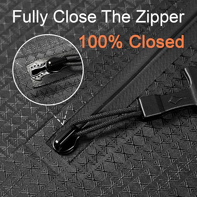 Vacuum Travel Bags with Pump Wireless, 2PC Reusable Compression Bags for Travel, Double Layer Travel Vacuum Bags for Luggage with IP67 Waterproof, Vacuum Seal bags for Clothing travel, 45L, 2PC+Pump