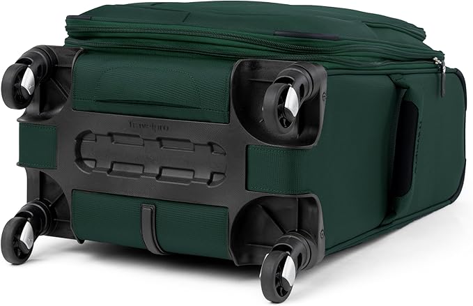 Travelpro Maxlite 5 Softside Expandable Luggage with 4 Spinner Wheels, Lightweight Suitcase, Men and Women, Forest Green, Carry-on 21-Inch