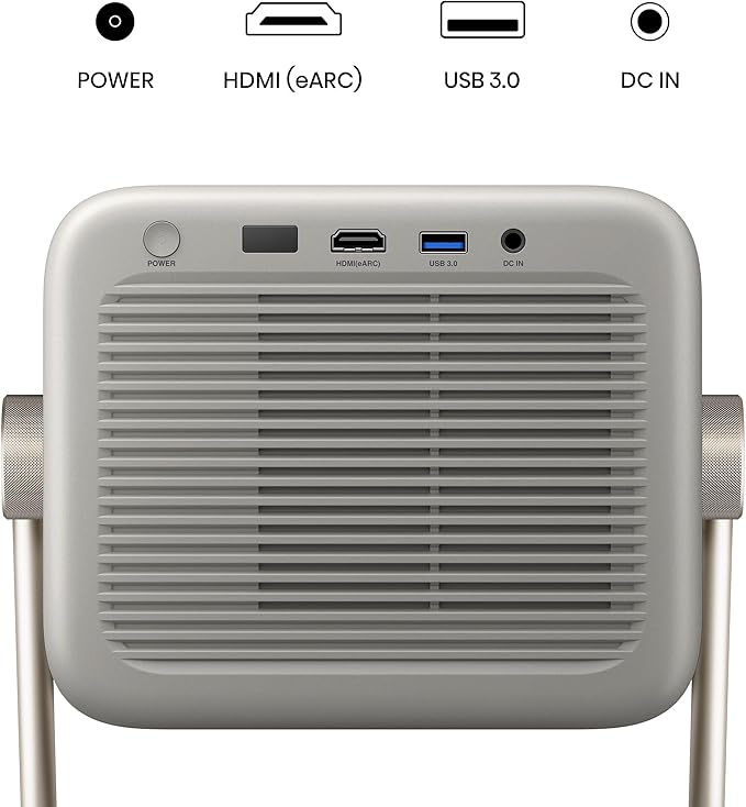 Hisense M2 Pro, Triple Laser Smart Portable Lifestyle Projector, 4K UHD, 65” – 200”, 1,300 Lumens, Dolby Vision,Optical Zoom, Intelligent Screen Adjustments, Vidaa OS, Netflix Included (2025 Model)