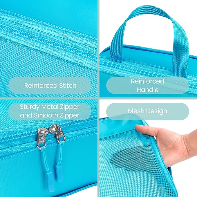 Cambond Compression Packing Cubes for Travel Women - Travel Bags Luggage Organizers Travel Essentials Compression Cubes for Travel Carry on Suitcases Organizer