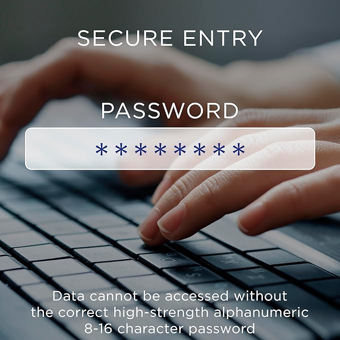 Integral 32GB Crypto-140-2 256-Bit Hardware Encrypted 3.0 Secure Flash Memory Drive - Certified to FIPS 140-2 Level 3, Brute-Force Password Attack Protection & Rugged Triple-Layer Waterproof Design
