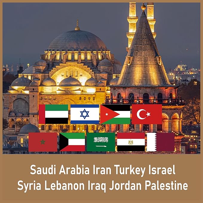 3-in-1 SIM Card for 9 Countries in The Middle East and Africa– Prepaid Data Plans | Daily 2GB,30 Days | Unlimited 4/5G Speed Internet