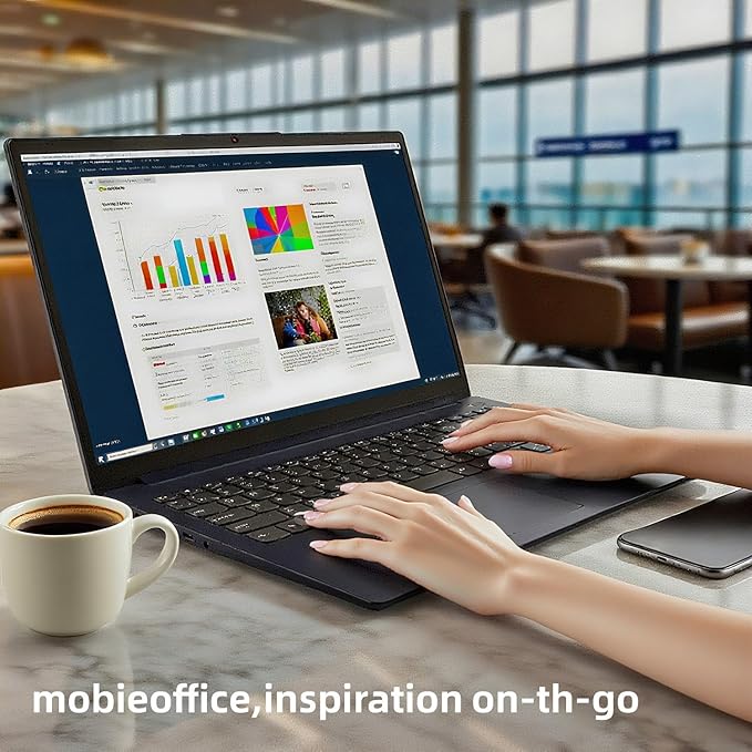 Lenovo Laptop for Business and Student | Intel Core |15.6 Anti-Glare Screen | 1 Year Office 365 | 20GB RAM | 1TB SSD + 128GB eMMC | 1TB Cloud Storage | 11HR Battery | Windows 11 | WOWPC Recovery USB