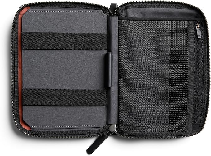 Bellroy Wonder Kit (tech and Travel Pouch with Internal Organization for Cables, Chargers, notebooks Medical Kits and More) - Raven