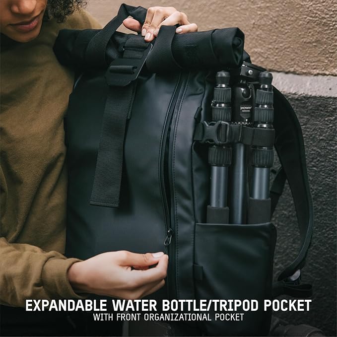 WANDRD PRVKE 31L, V3 Backpack: Weather-Resistant Travel & Camera Backpack with Laptop Sleeve, Quick Side Access, Clamshell Opening – Ideal Photography & Travel Bag (Yuma Tan)