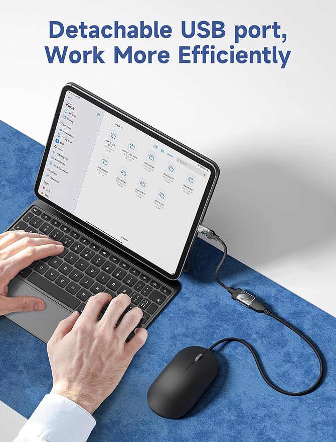 JSAUX USB to USB C Adapter [2 Pack], USBC OTG Compatible with MacBook Pro/Air, iPhone 15 Pro Max, Samsung Galaxy S24/S23/S22/S21 and More USB C Devices-Crystal Black