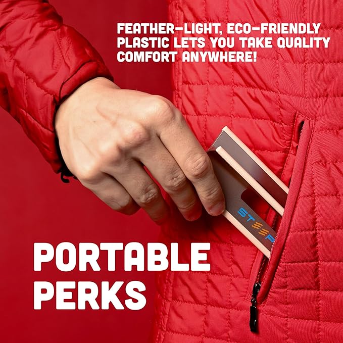 Steepy Adjustable Laptop Stand for Desk - 3 Heights Computer Stand - Laptop Riser for Desk