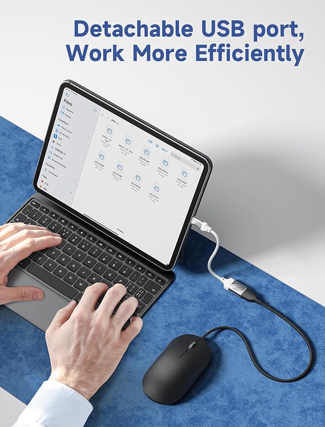 JSAUX USB to USB C Adapter [2 Pack], USBC OTG Adapter Compatible with MacBook Pro/Air, iPhone 15 Pro Max, Samsung Galaxy S24/S23/S22/S21 and More USB C Devices-Crystal White