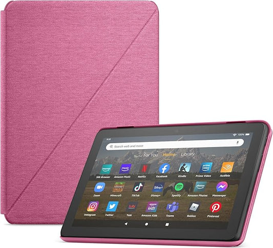 Amazon Fire HD 8 Tablet Cover (Only compatible with 12th generation tablet), Hibiscus