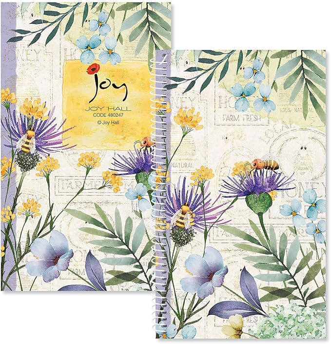 Current Wildflower Sanctuary Password & PIN Keeper Book, 94 Pages, 5” x 8.5” Size Spiral Bound, Soft Cover Internet Organizer for Offline Website, Login, & Username Storage