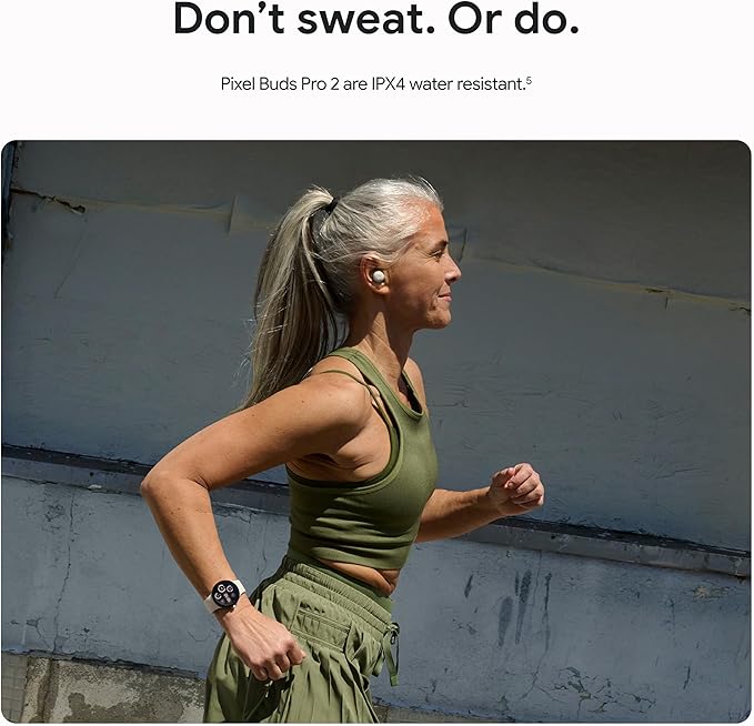 Google Pixel Buds Pro 2 - Wireless Earbuds with Active Noise Cancellation – Bluetooth Headphones - Peony