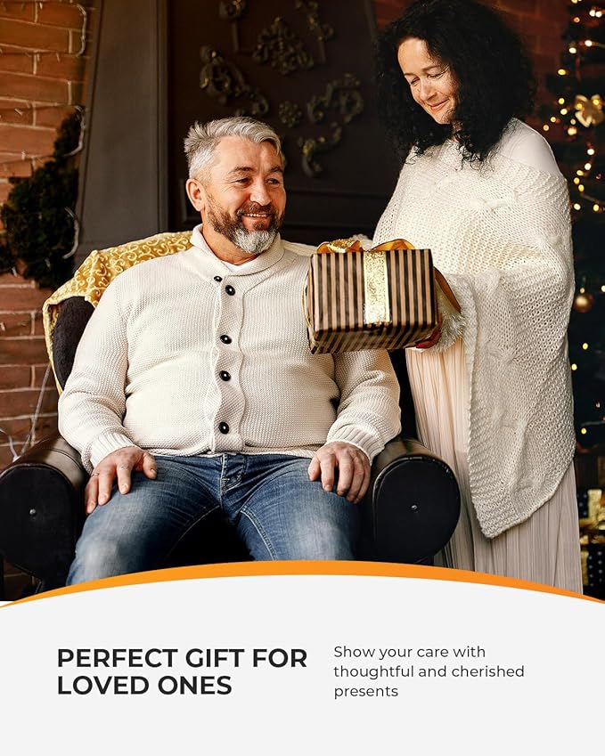 CooCoCo Shiatsu Neck and Back Massager, 2025 Christmas Gifts for Him Her, 8 Massage Nodes 3D Neck & Shoulder Massager for Deep Tissue for Office Home Car Use, Christian Gifts for Women Men Mom Dad