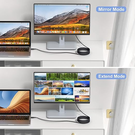 USB C to USB C Cable 10 ft, 240W Type C Fast Charging PD3.1 48V/5A 20Gbps Data Transfer Monitor Display Video USB 3.2 Cord for MacBook Pro 16 M4 140W iPhone 17 Pro Max iPad Galaxy Pixel-2Pack