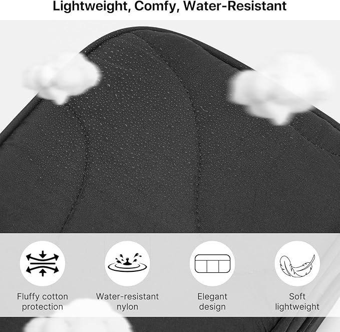 Skycase Tech Pouch - Lightweight Electronics Organizer Travel Case, Double Layers Travel Cable Organizer, All-in-One Storage Bag for Charger, Cord, Phone, Flash Drive, Accessories