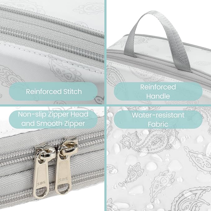 Cambond Compression Packing Cubes for Travel Women - Travel Bags Luggage Organizers Travel Essentials Compression Cubes for Travel Carry on Suitcases Organizer