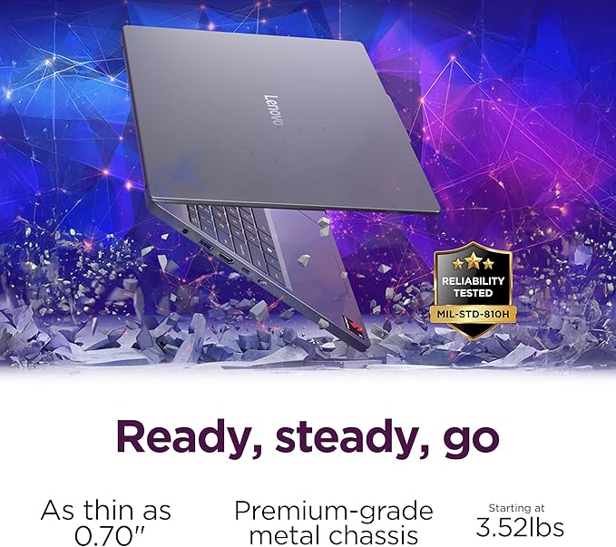 Lenovo IdeaPad Slim 3X - 2025 - Everyday AI Laptop - Copilot+ PC - 15.3" WUXGA Display - 16 GB Memory - 512 GB Storage - Qualcomm® Snapdragon® X - Luna Grey