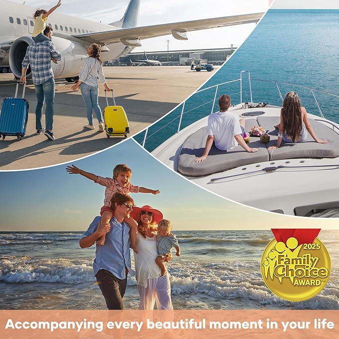 10 Set Compression Packing Cubes for Travel Women Mom,OlarHike Luggage Clothes Storage Gifts for Travelers,Airplane/Cruise/Car/Train Travel Essentials,Compressible Expandable Saver Space Bags(Beige)