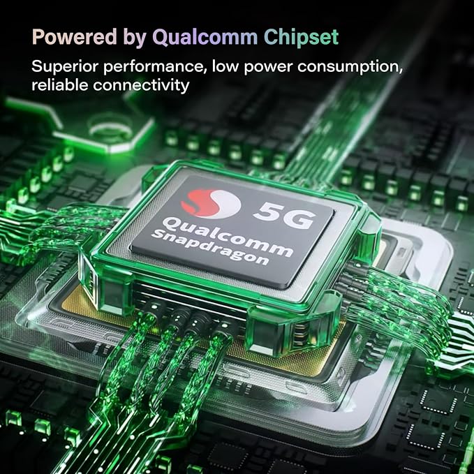 GlocalMe Numen Air 5G Mobile Hotspot, Portable WiFi Hotspot for Travel in 200+ Countries, Ultra High Speed Pocket Hotspot Device with Speed Up to 2.5Gbps, No SIM Card Required, 16 Connected Devices