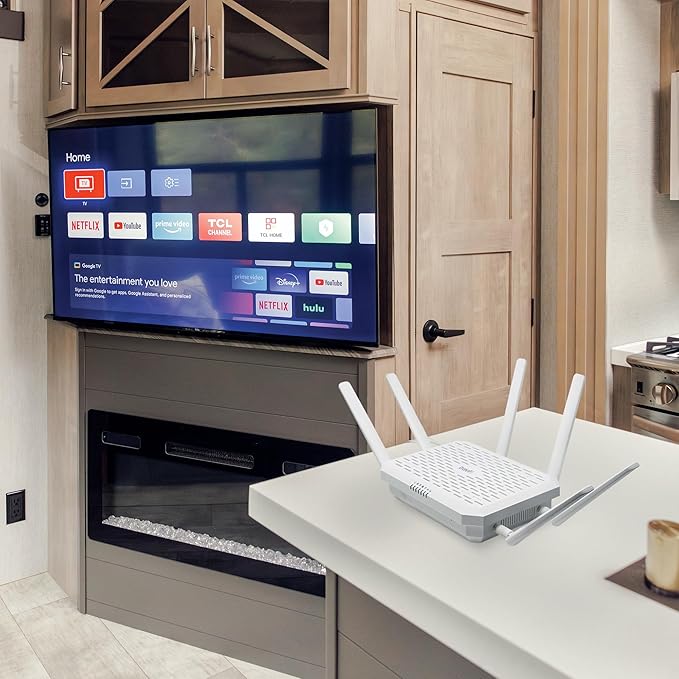 XTR Pro 5G Router | RV Internet with Multiple Networks, Pay As You Go and No Contracts | Internet for Motorhomes and Camper Trailers