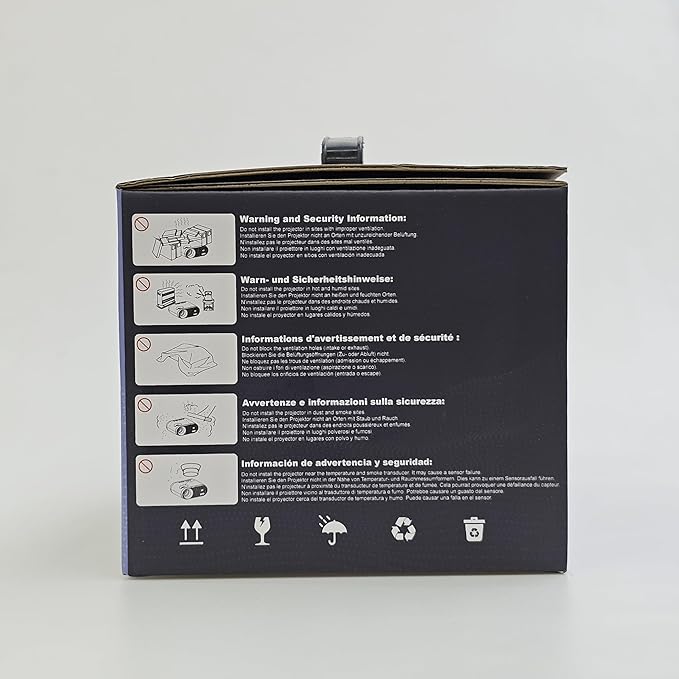 Mini Projector with WiFi and Bluetooth, VISSPL Full HD 1080P Projector, Portable Outdoor Projector with Tripod, Home Theater Movie Phone Projector Compatible with Android/iOS/Windows/TV Stick/HDMI/USB