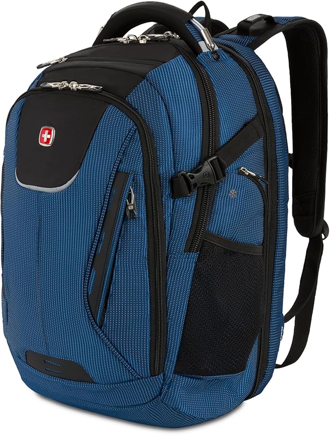 The Travel Tech Elite USB ScanSmart Laptop Backpack