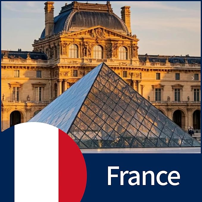 France eSIM Card – Prepaid Data Plans for Travel | 2 GB Daily Data,15 Days | No Physical SIM Card Needed | Instant Activation