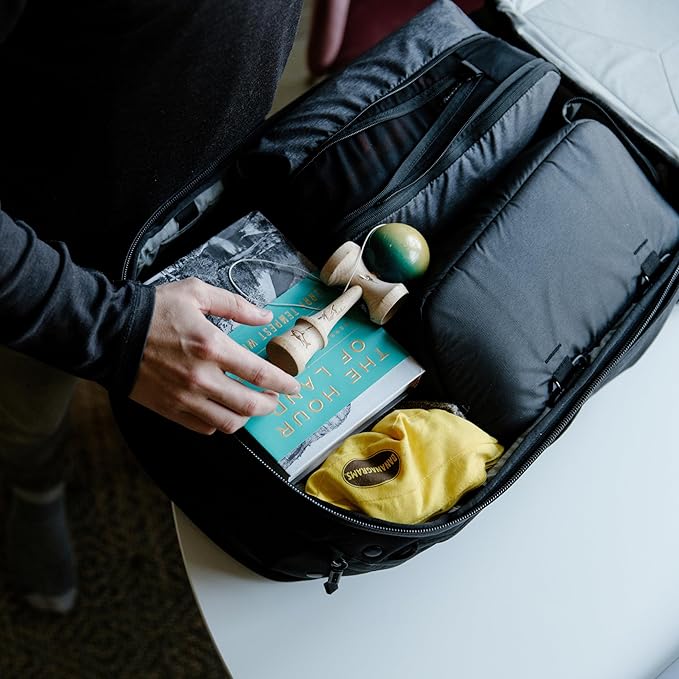 Peak Design Packing Cube, Raw, Weatherproof Luggage Cube with Dual Compartment Organization, Expansion and Compression, Zipper Opening, Travel Organizer for Men and Women, Size S