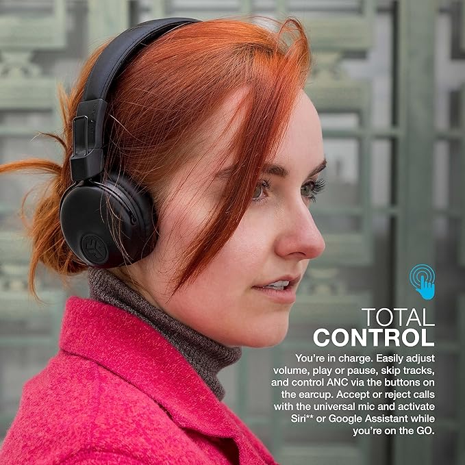 JLab Studio+ Wireless Gen 2 On-Ear Headphones, 40+ Hours of Playtime, Bluetooth Multipoint, Customize Sound with The App, Next Level Comfort & Features